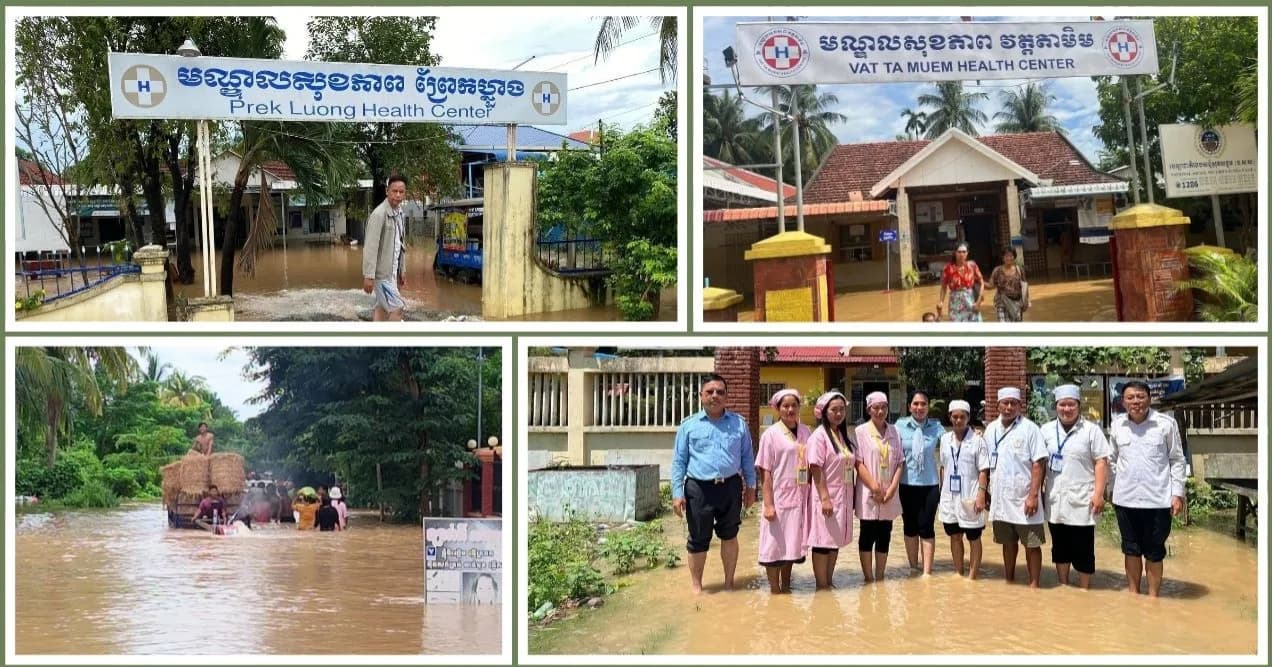 ជំនន់ទឹកភ្លៀងវាយប្រហារខេត្តបាត់ដំបង  ពលរដ្ឋជាង ៤ ម៉ឺនគ្រួសារ ស្រូវជិត ១០ ម៉ឺនហិកតា និងផ្លូវជាង ១,០០០ គីឡូម៉ែត្រ រងផលប៉ះពាល់