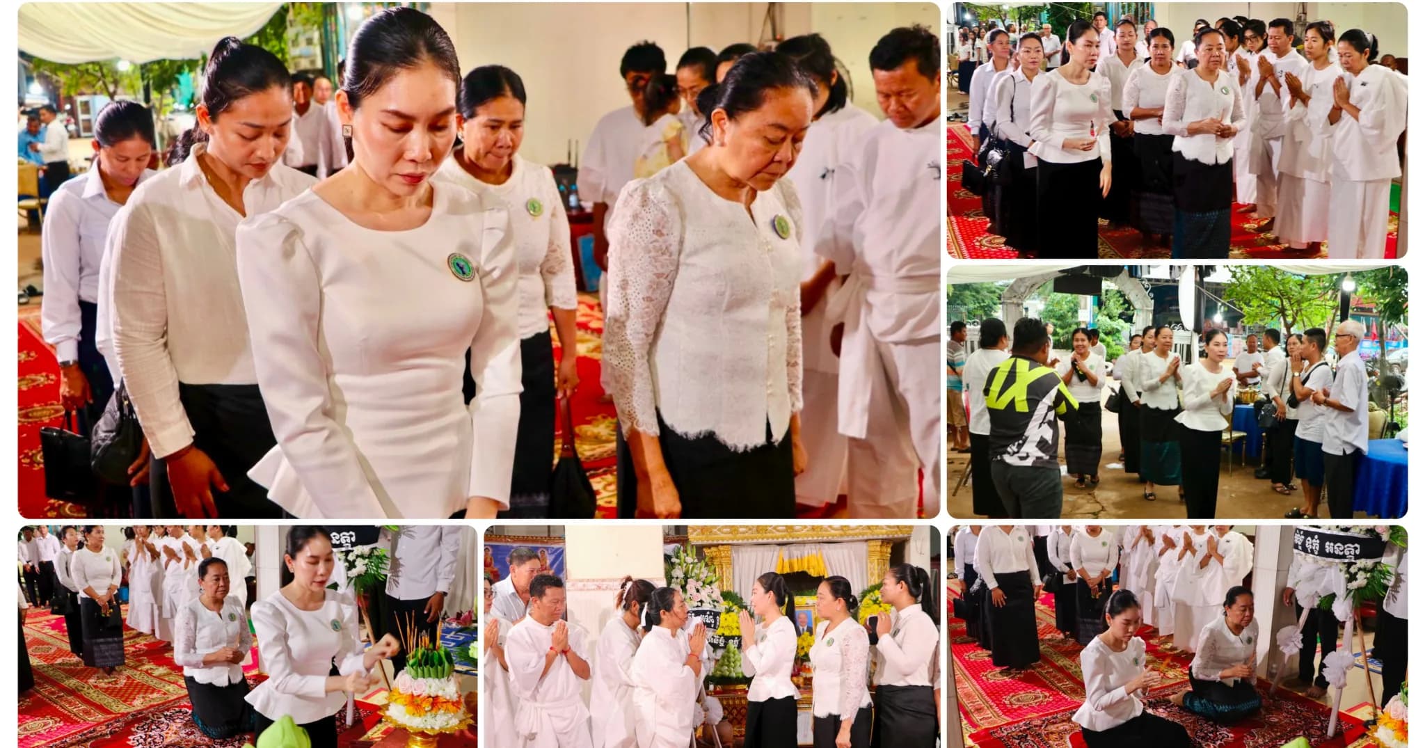 ថ្នាក់ដឹកនាំសាខាសមាគមនារីកម្ពុជាដើម្បីសន្តិភាពនិងអភិវឌ្ឍន៍ខេត្តកំពង់ធំ បាននាំយកថវិកាចូលរួមរំលែកទុក្ខគ្រួសារដល់លោកស្រី ឡេង សុខី ដែលបាត់បង់ស្វាមី