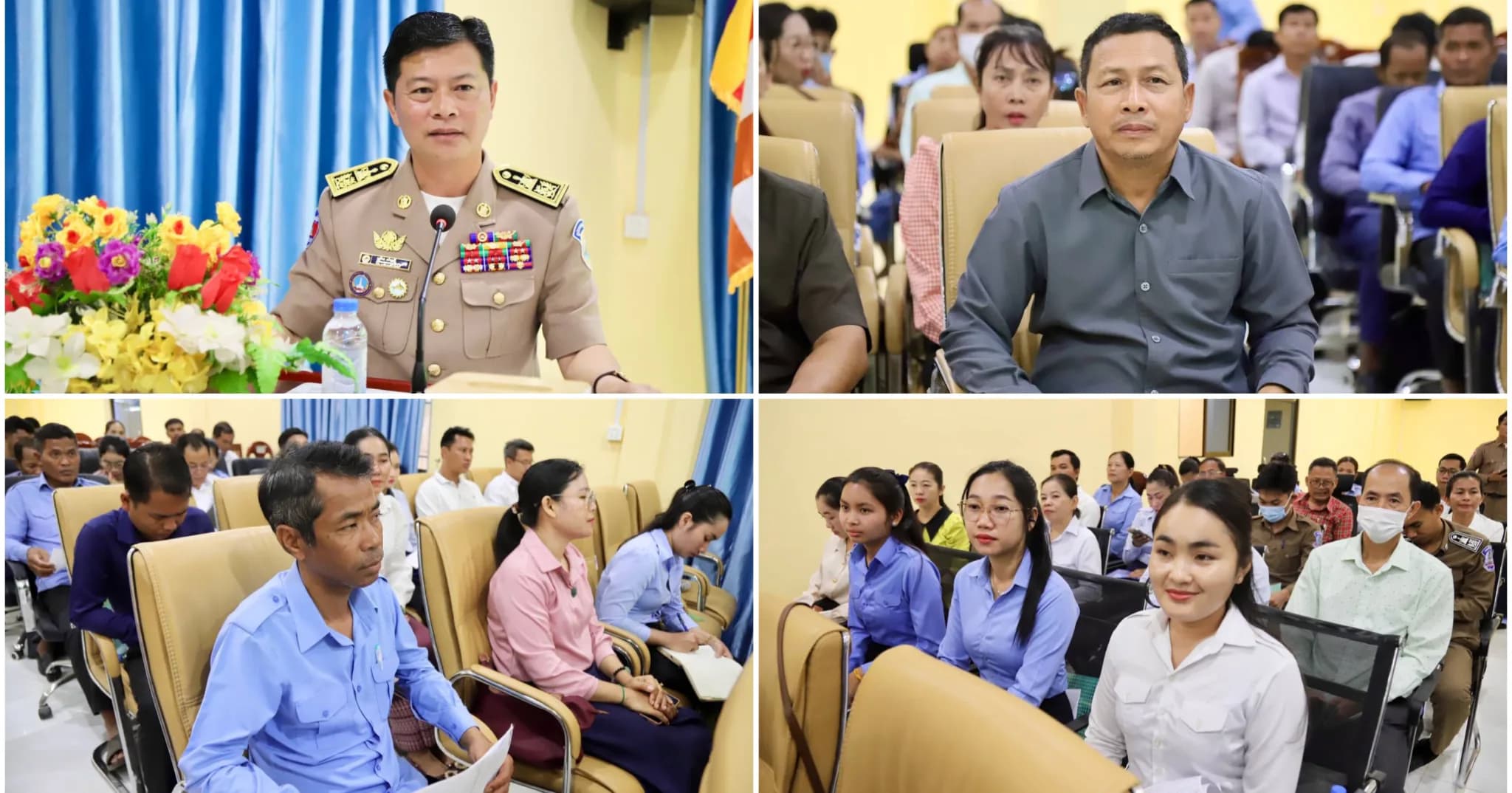 លោក ស្រ៊ន សំឫទ្ធី អភិបាលរងខេត្តស្ទឹងត្រែង ដឹកនាំកិច្ចប្រជុំផ្សព្វផ្សាយស្តីពីការបង្វែរថវិកាដែលបានបើកហួសចូលថវិការដ្ឋវិញ ប្រចាំឆមាសទី១ ឆ្នាំ២០២៦