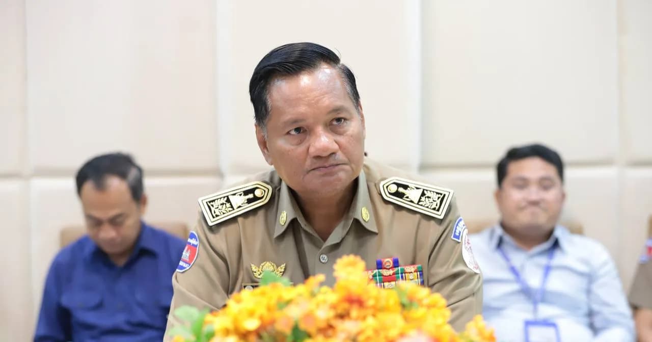 ‎ឯកឧត្តម មាន ចាន់យ៉ាដា ដឹកនាំក្រុមការងារទទួលស្វាគមន៍ប្រតិភូក្រសួងរៀបចំដែនដី ដើម្បីពិភាក្សាការងារគ្រប់គ្រងដីរដ្ឋ និងការកាត់ឆ្កៀលដីអតីតអនុក្រឹត្យលេខ ២៤៥