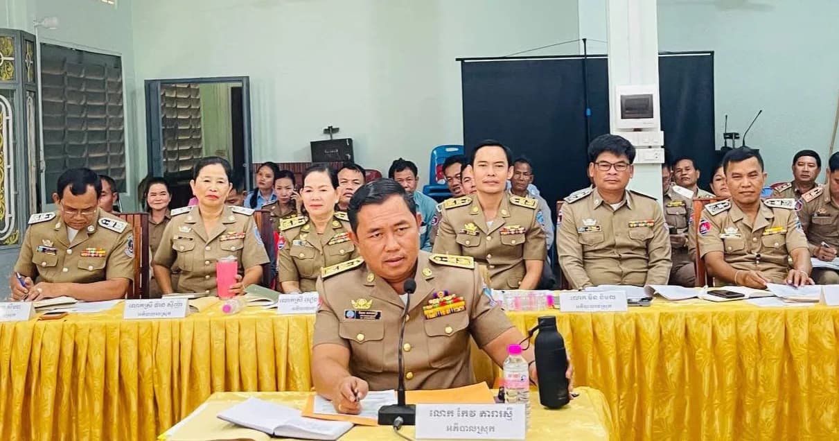 រដ្ឋបាលស្រុកមង្គលបូរី រៀបចំកិច្ចប្រជុំសាមញ្ញលើកទី២៧ អាណត្តិទី៤ របស់ក្រុមប្រឹក្សាស្រុក