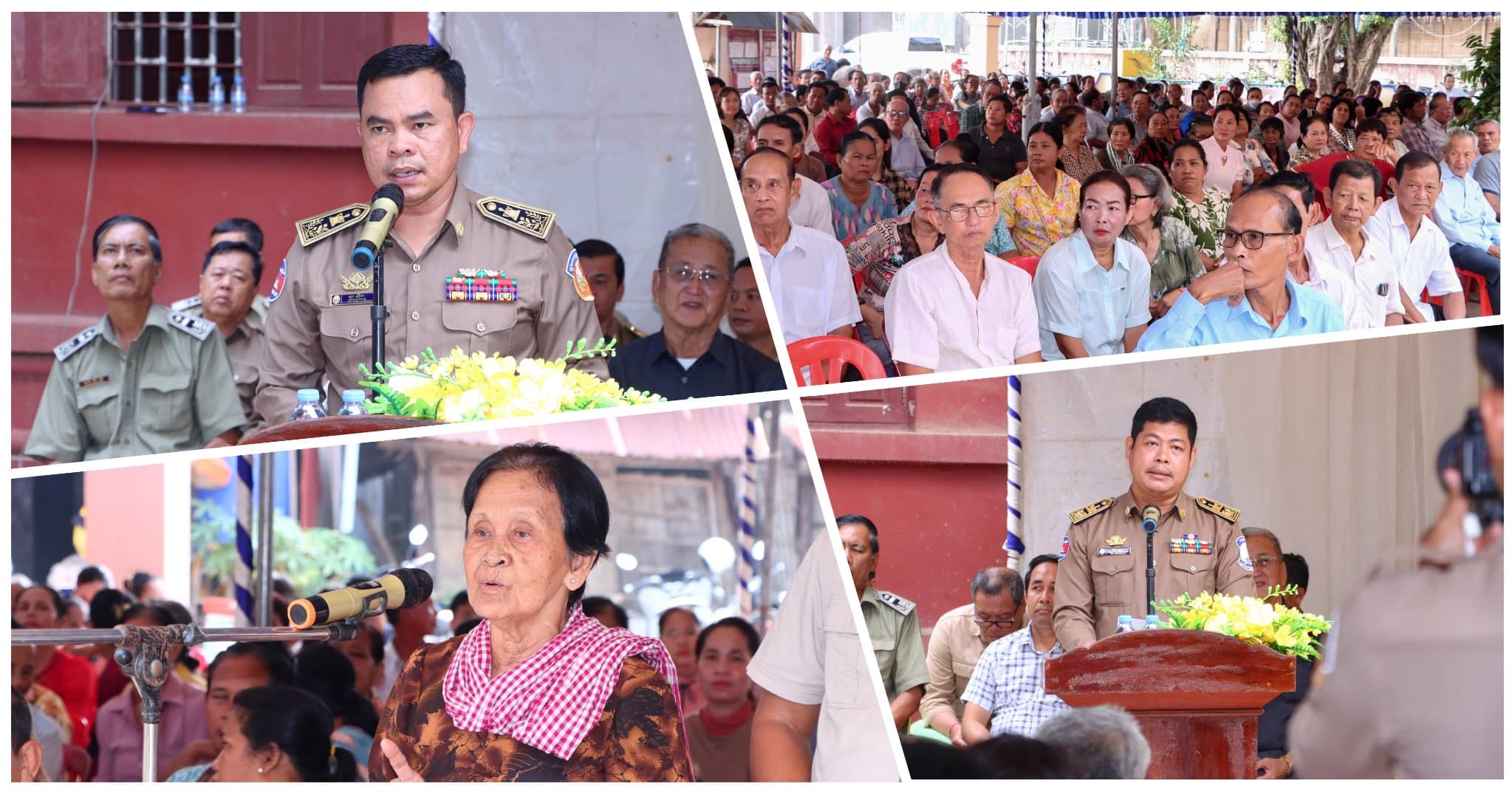 អភិបាលរងខេត្តកំពង់ចាម ទទួលបានសំណើ សំណូមពររបស់ប្រជាពលរដ្ឋ ៣៤៣គ្រួសារ ស្នើសុំចុះប័ណ្ណកម្មសិទ្ធិដីធ្លីពីដីចំណី អូរ ព្រែក និងទន្លេខ្ពប នៅស្រុកស្រីសន្ធរ