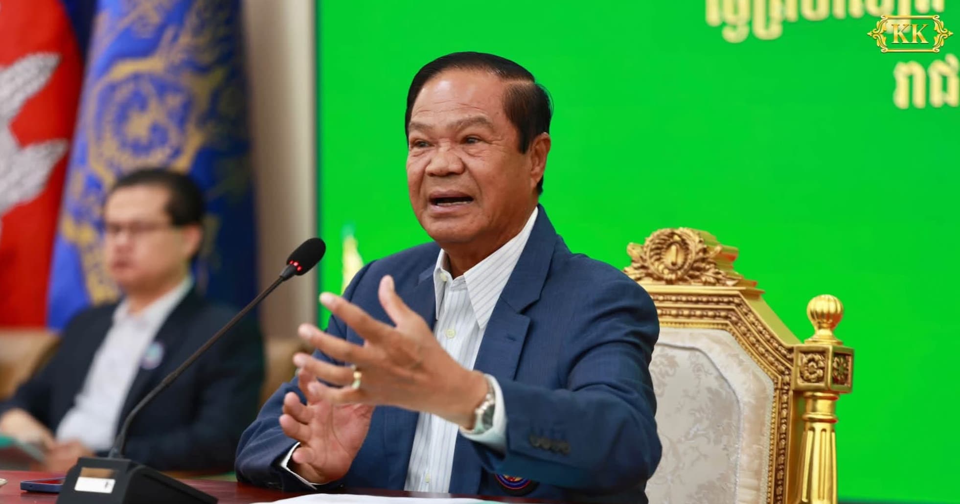 ឯកឧត្តម គន់ គីម ដឹកនាំកិច្ចប្រជុំពិនិត្យការងារគណៈកម្មាធិការ សមាគមអតីតយុទ្ធជន និងនិវត្តជនកម្ពុជាតាមវិស័យទាំង ១៧