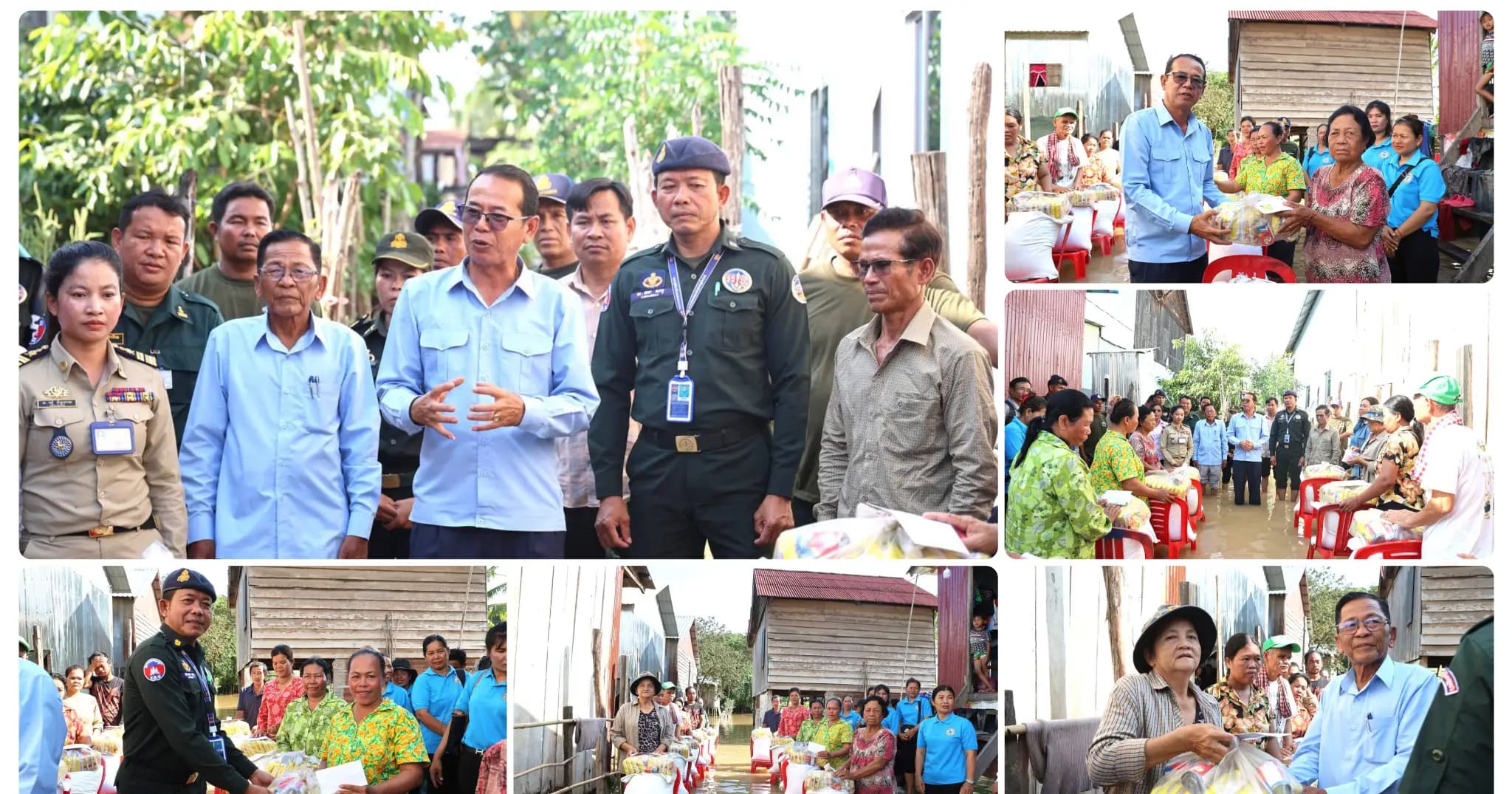 អភិបាលស្រុកស្ទោង ណែនាំដល់អាជ្ញាធរភូមិឃុំត្រូវតាមដាន និងយកចិត្តទុកដាក់លើកជីវភាពពលរដ្ឋដែលកំពុងរងប៉ះពាល់ពីទឹកជំនន់