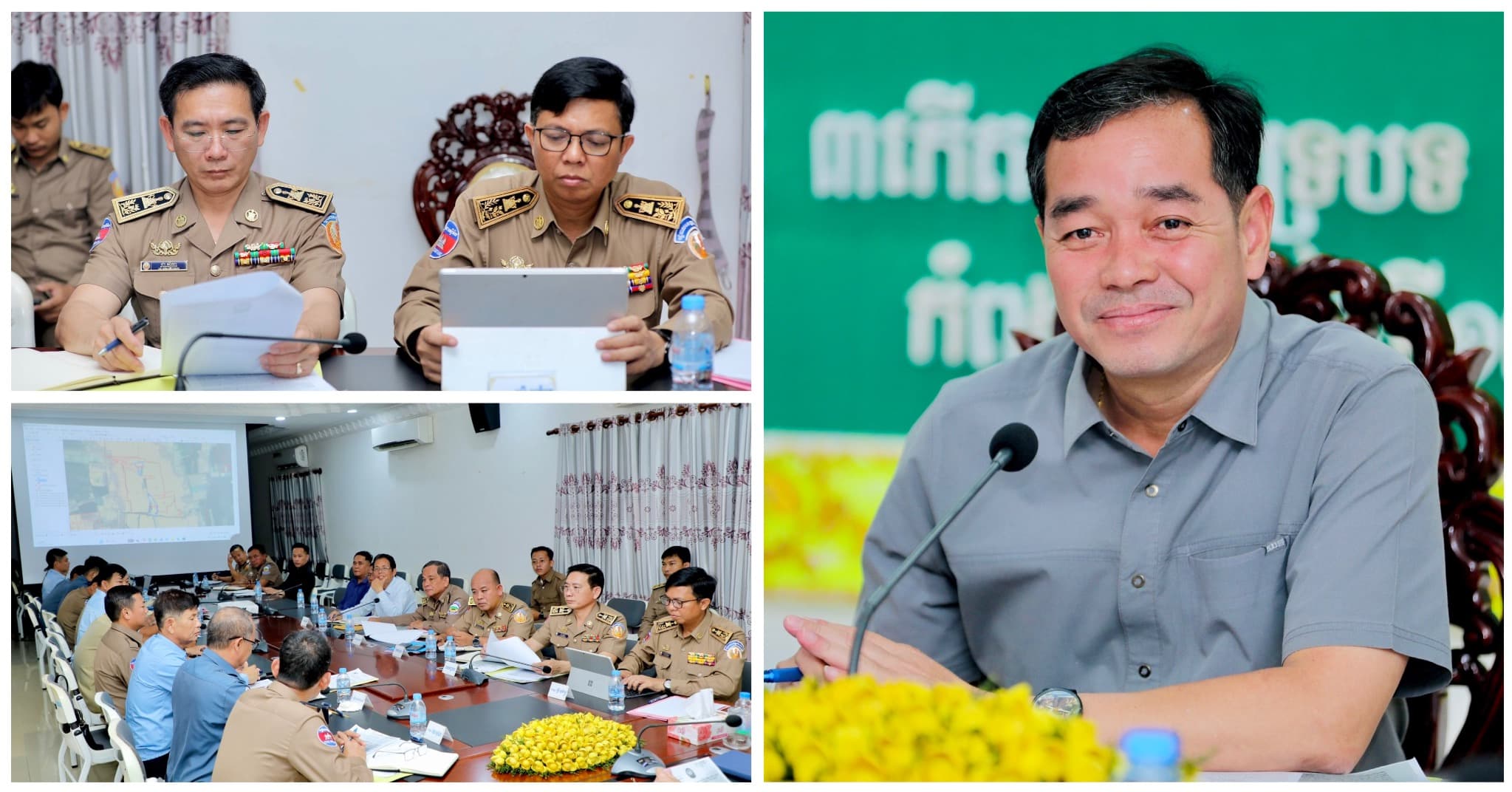 អភិបាលខេត្តកំពង់ចាម ដោះស្រាយបញ្ចប់ទំនាស់ដីធ្លីរាំរ៉ៃ នៅឃុំតាំងក្រាំង ស្រុកបាធាយ